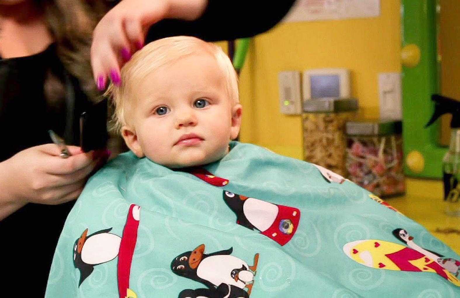 Как подстричь ребенка в 4 месяца