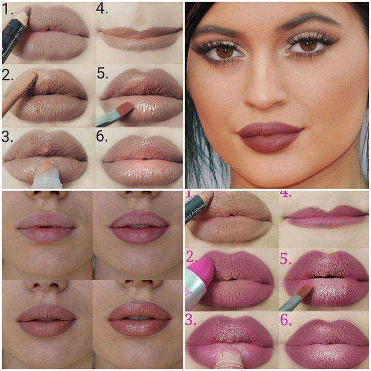 Как визуально увеличить губы с помощью макияжа 2019 год