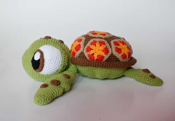 Черепаха крючком: морская владычица | амигуруми крючком - блог
