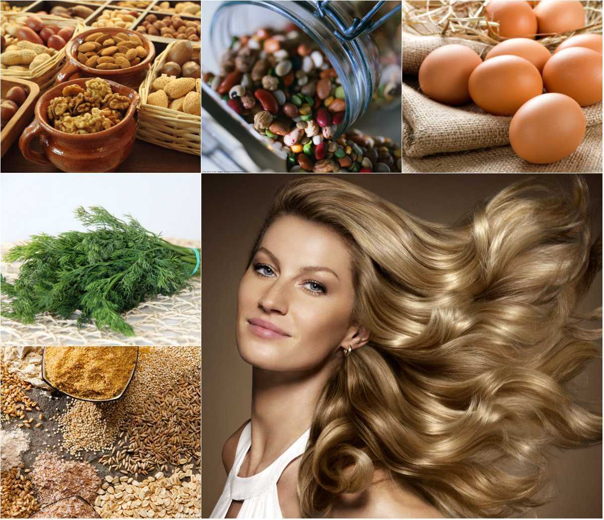 Какие продукты необходимо есть чтобы были здоровые волосы