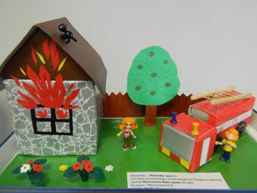 Поделка в детский сад на тему «пожарная безопасность», страна мастеров