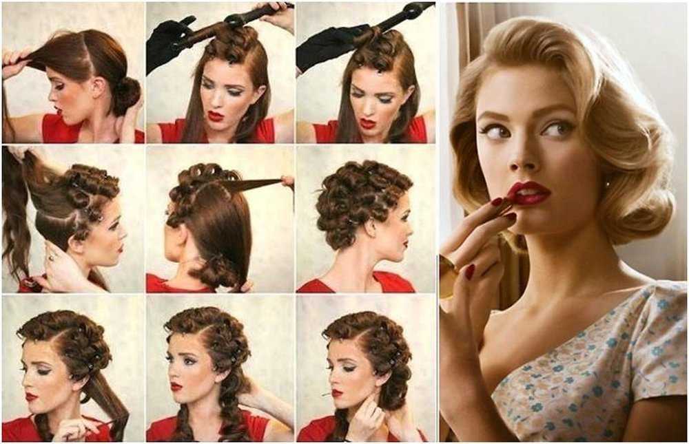 Прически в стиле пин ап (pin-up) - с платком, на длинные и короткие волосы ✂ фото и видео ярких ретро образов | волосомагия