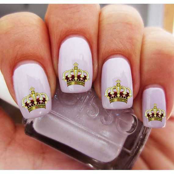 Дизайн на ногтях корона: дизайн красного маникюра с рисунком. как нарисовать корону на коротких ногтях? – 2020 маникюр с рисунком или дизайном короны 60 фото —  araks-rock.ru
