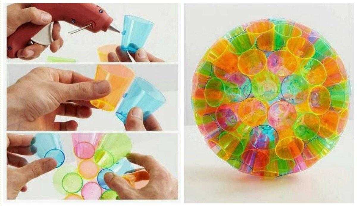 Поделки из пластиковых и бумажных стаканчиков: создаем пошагово простые тематические изделия для детей