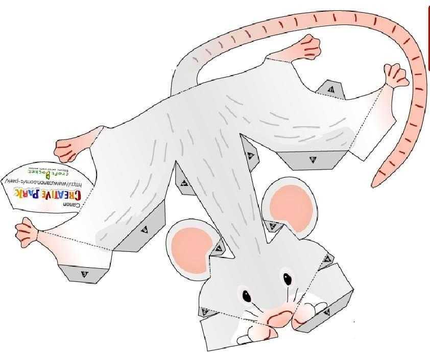 Из чего можно сделать крысу (мышку) к новому году 2020