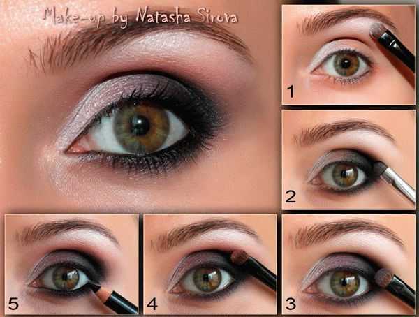 Вечерний макияж для серых глаз | glaziki.com