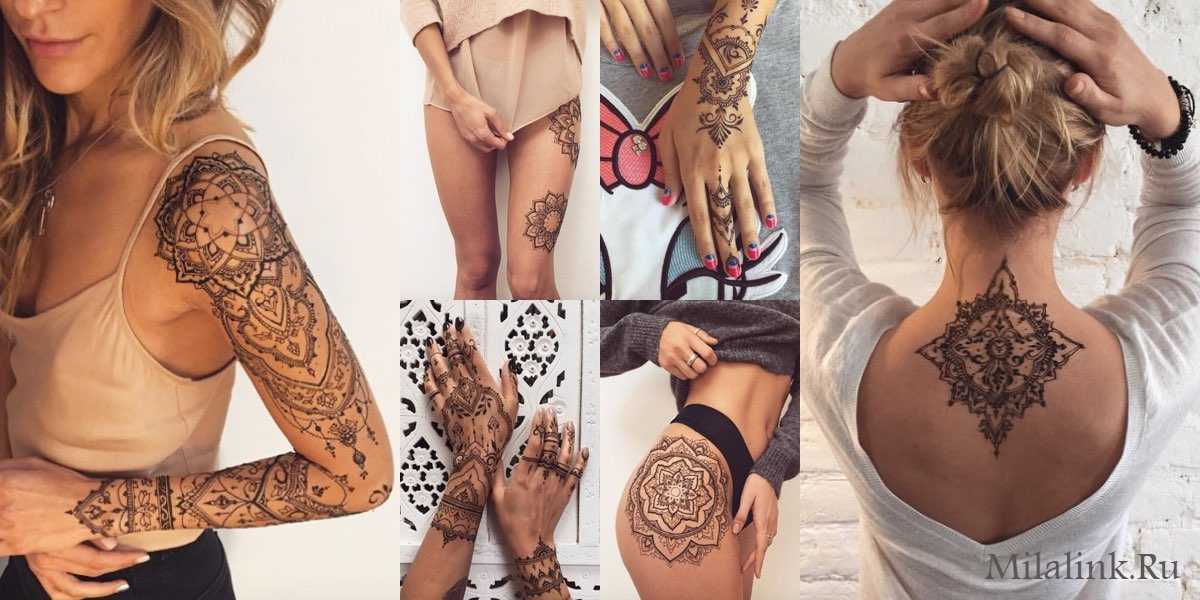 Магический подтекст в женских татуировках оберегах