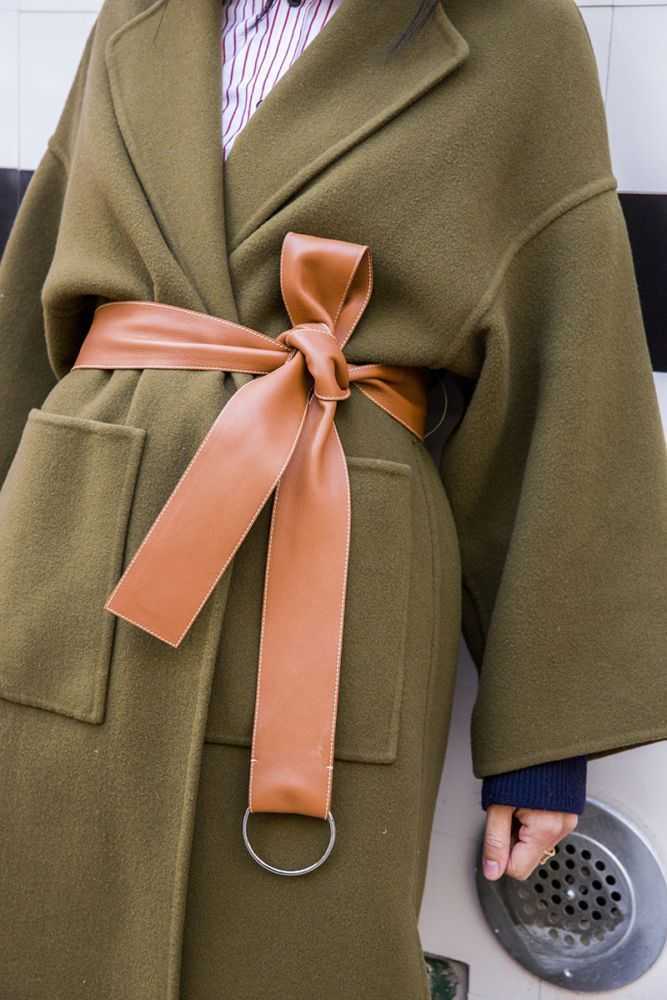 Как красиво завязать пояс на пальто? несколько простых способов с пошаговой инструкцией