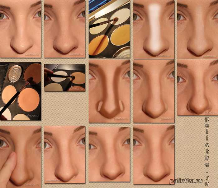 Как уменьшить нос с помощью макияжа? визуально уменьшаем нос :: syl.ru