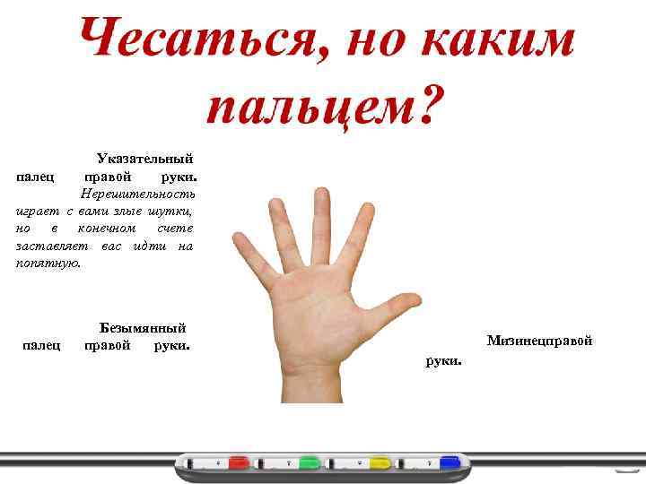 Чешутся пальцы на правой руке (указательный, средний, безымянный, мизинец, большой) примета