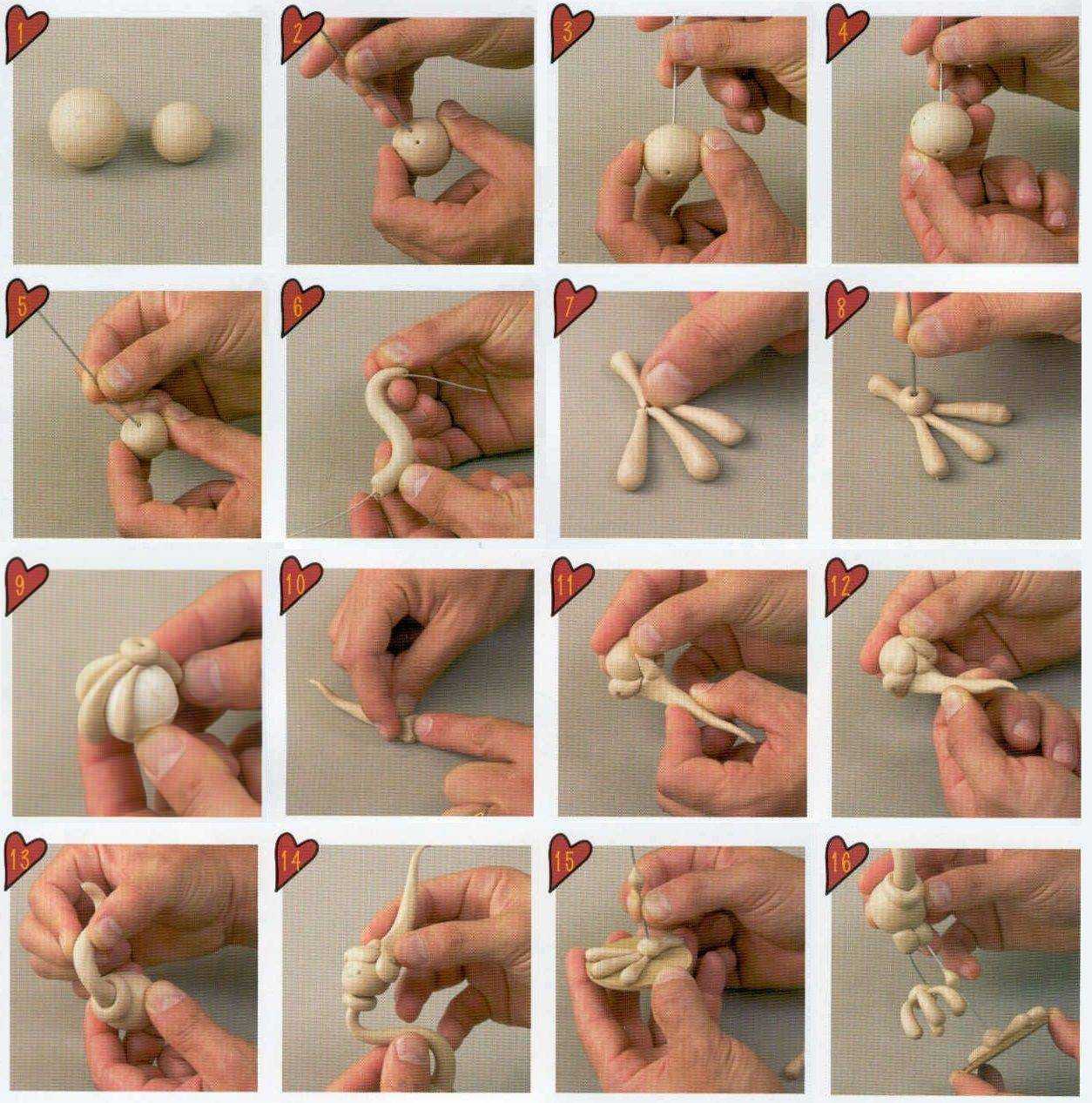 Поделки из полимерной глины: пошаговое описание как сделать поделку своими руками