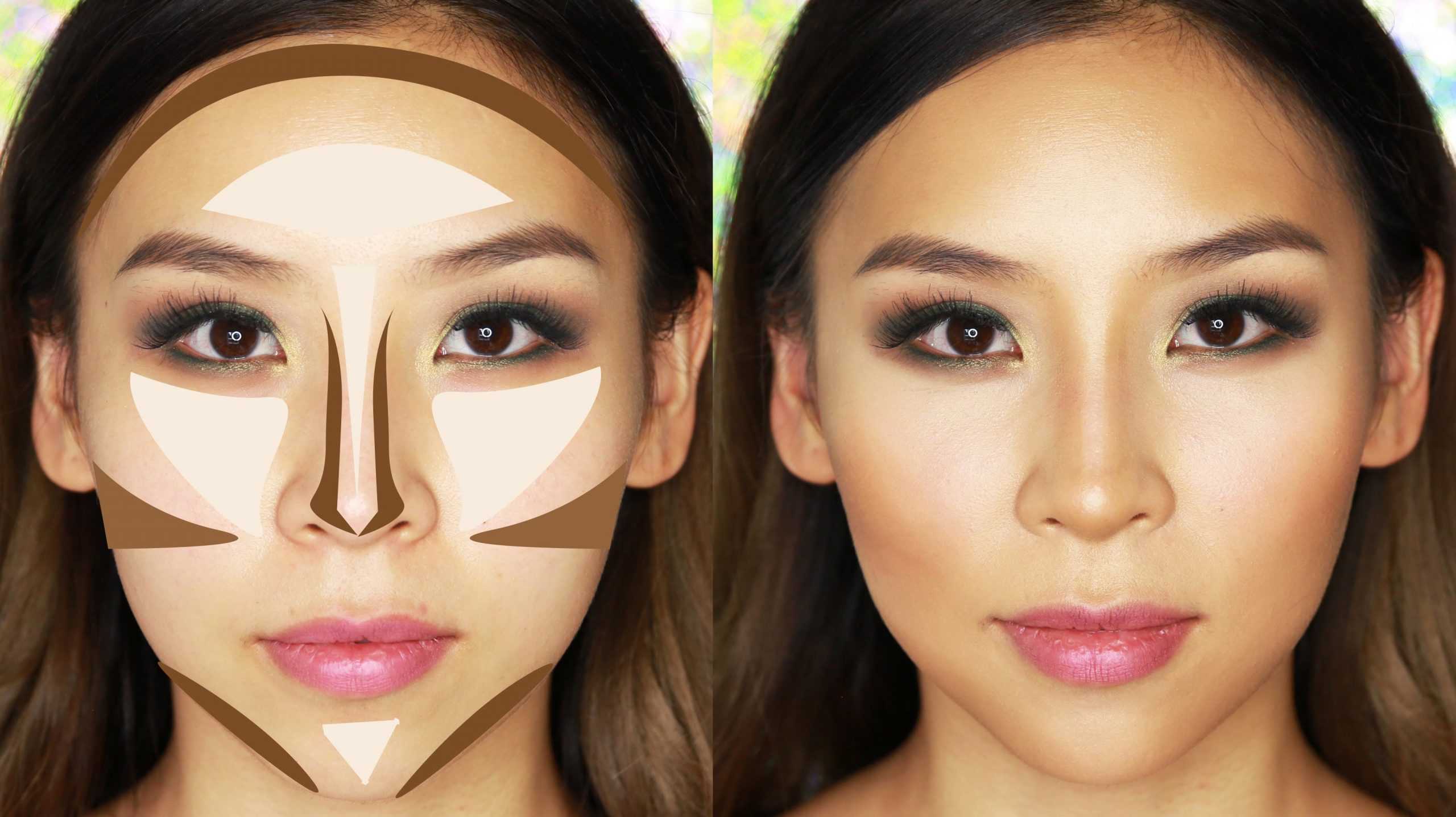 Как уменьшить нос макияжем - правильно, какими средствами, фото и видео