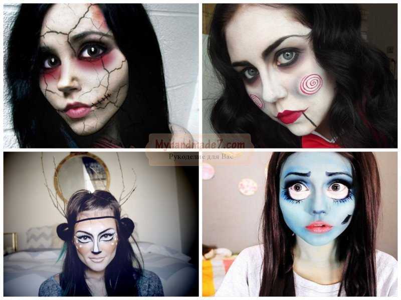 Красивый и страшный макияж на хэллоуин для девочек и девушек в домашних условиях: как сделать своими руками макияж вампира, ведьмы и других персонажей хэллоуина