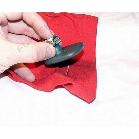 Как снять магазинный магнит с одежды