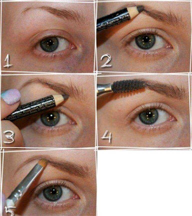 Как красить брови карандашом: поэтапная инструкция для начинающих, как подобрать карандаш и их рейтинг