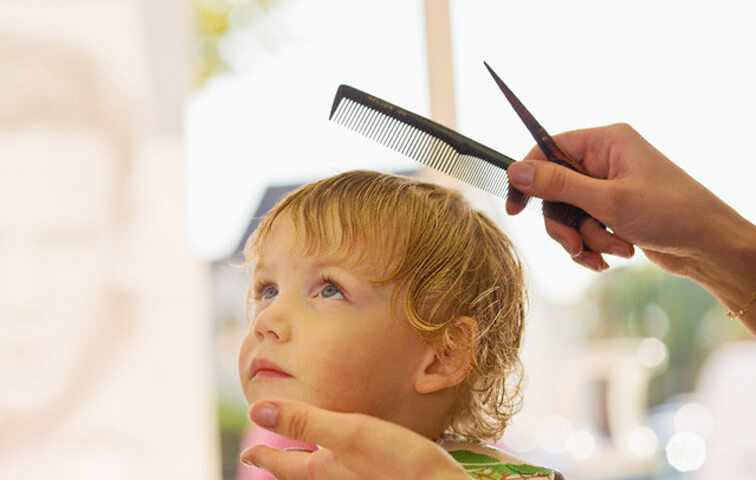 Как подстричь ребенка в год