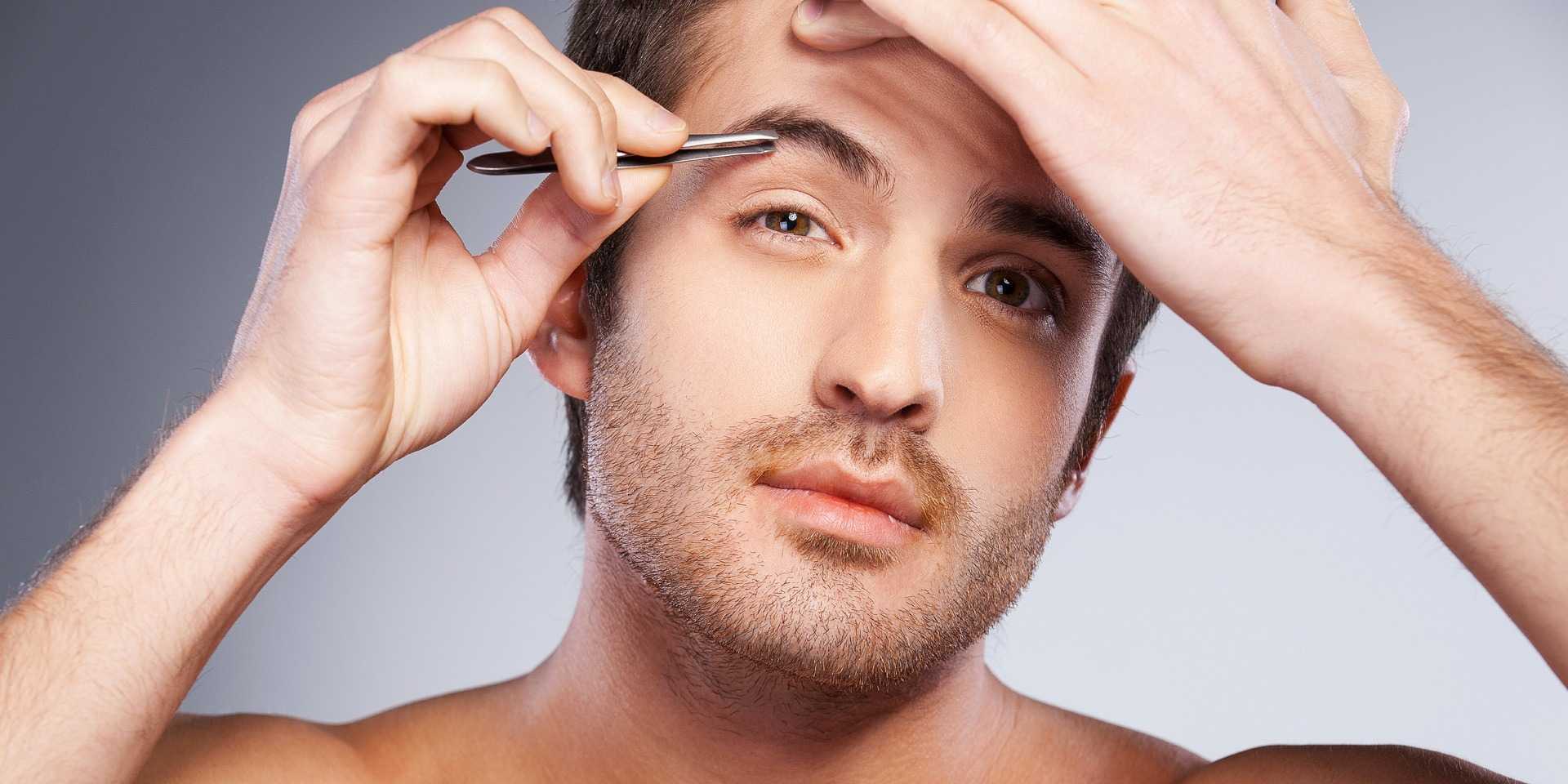 Почему сильно растут брови у мужчин
