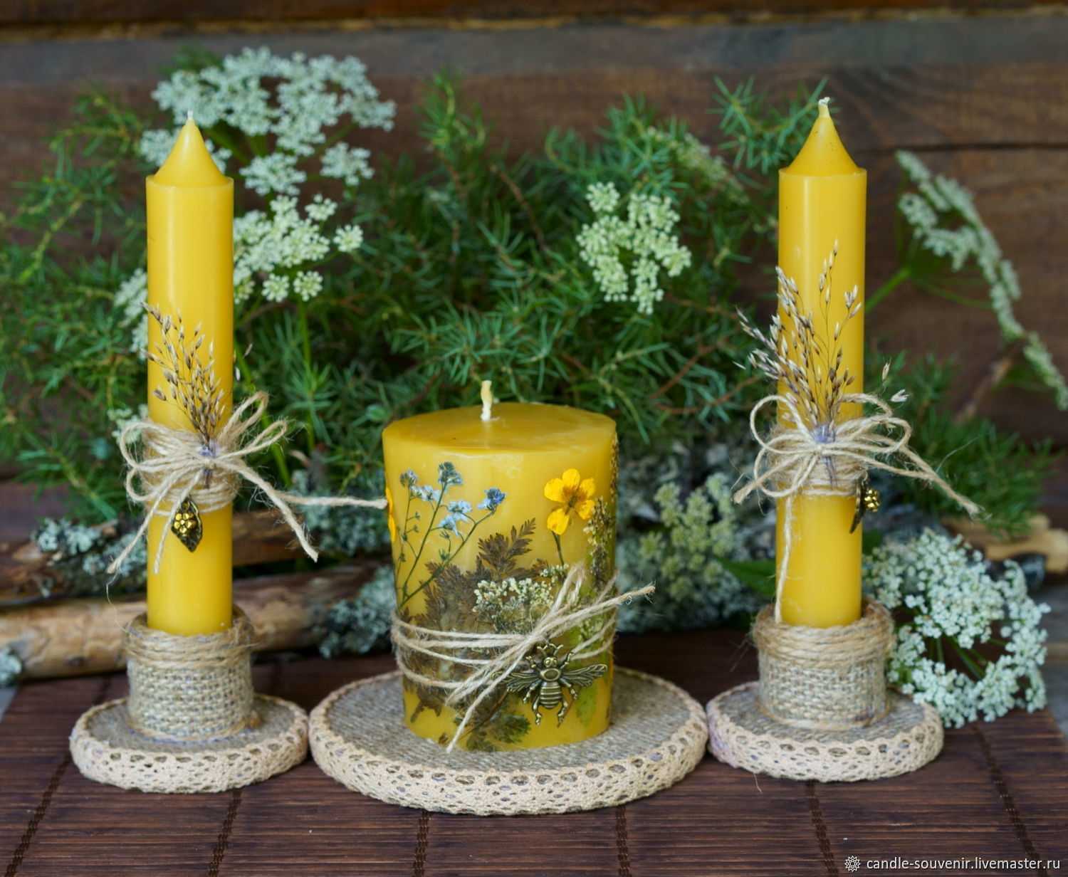 10 красивых и ароматных свечей своими руками :: инфониак