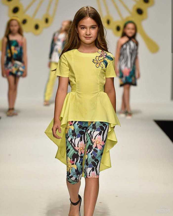 Одежда для девочек 11 лет на лето модные