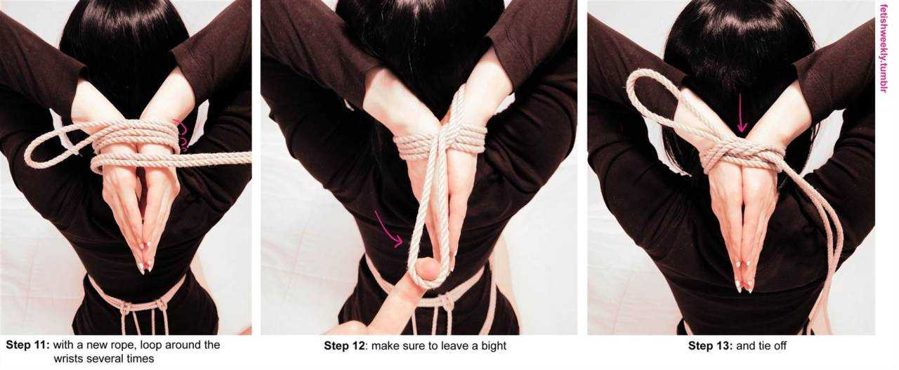 Как завязать веревку для волос