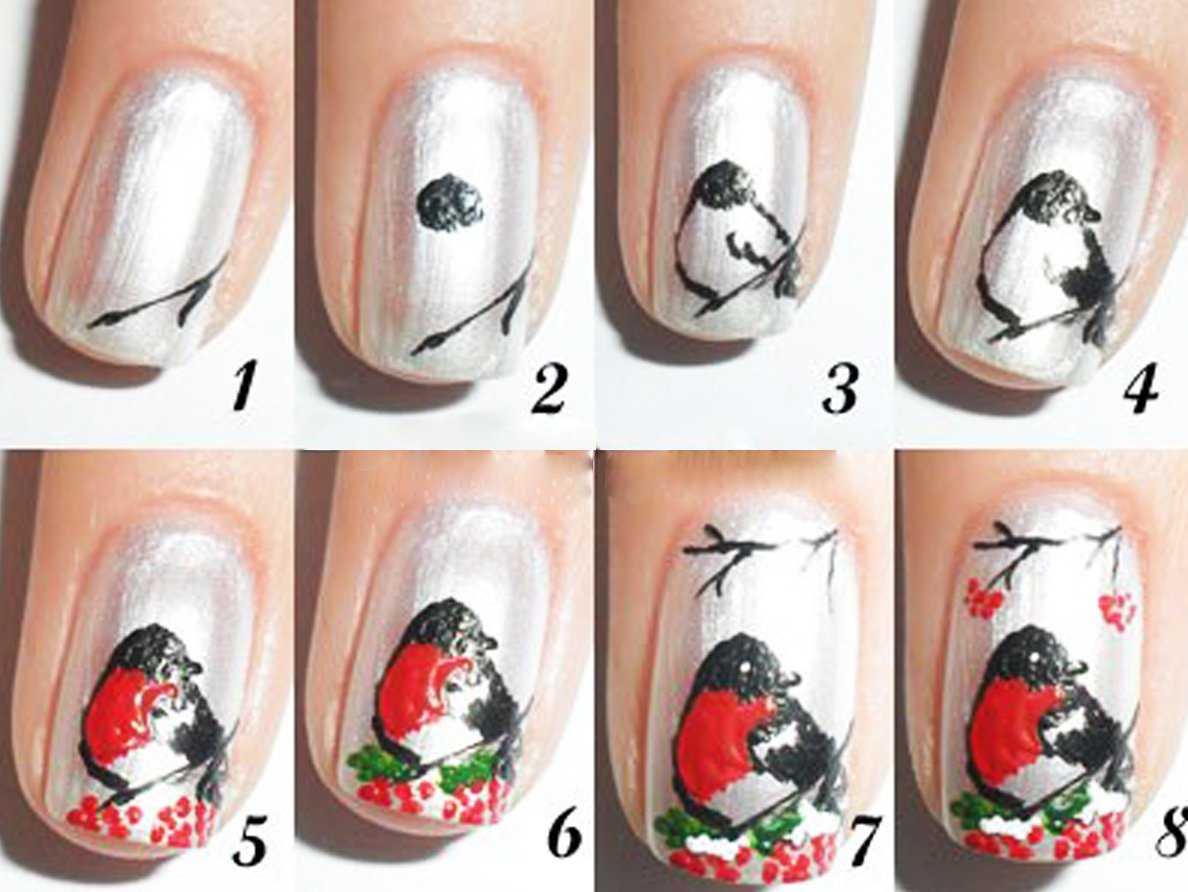 Маникюр со снеговиком: фото. как нарисовать снеговика на ногтях пошагово?