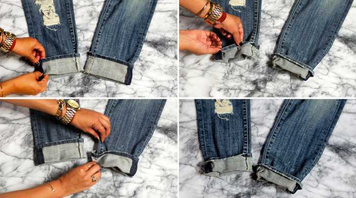 Как правильно подворачивать джинсы | с чем носить подвернутые джинсы