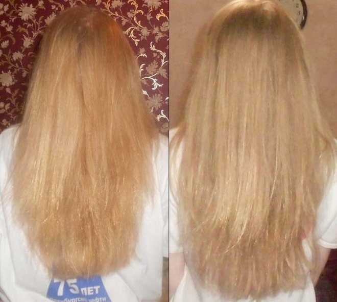 Корица осветляет волосы фото до и после