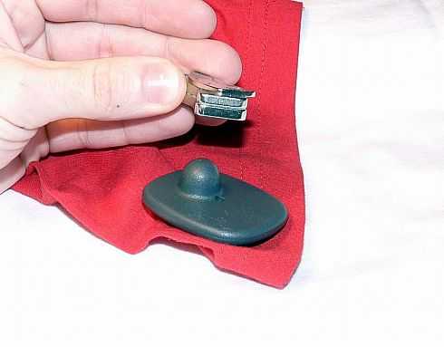 Как снять антикражный магнит с одежды или вещи